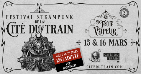 Festival Steampunk de la Cité du Train - Événement à Mulhouse