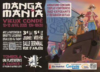 Manga Mania Vieux-Condé - Événement à Vieux-Condé