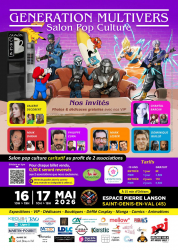 Generation Multivers - Salon Pop Culture à Saint-Denis-en-Val - Événement à Saint-Denis-en-Val