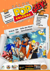 Salon Pop Geek Culture - Sars-Poteries - Événement à Sars-Poteries