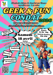 Geek & Fun Condat 2026 - Événement à Condat-sur-Vienne