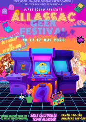 Allassac Geek Festival 2026 - Événement à Allassac
