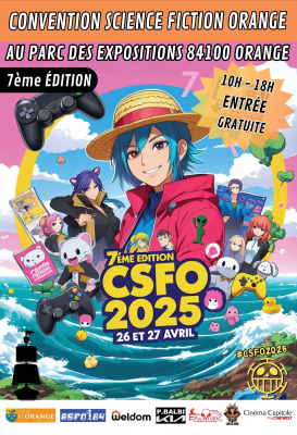 Convention Science-Fiction Orange 2025 (CSFO) - Orange, Provence-Alpes-Côte d'Azur