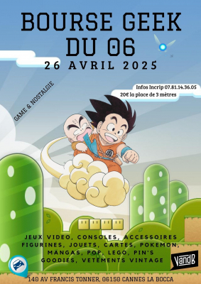Bourse Geek Cannes - Cannes, Provence-Alpes-Côte d'Azur