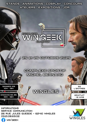 Win'geek 2025 - Wingles, Hauts-de-France