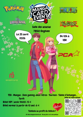 Manga Card Event 3 - Enghien, Hainaut