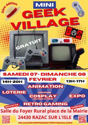 Mini Geek Village 2026 à Razac-sur-l’Isle - Razac-sur-l’Isle, Nouvelle-Aquitaine