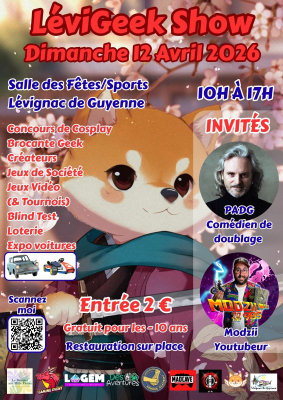 LéviGeek Show - Lévignac-de-Guyenne, Nouvelle-Aquitaine