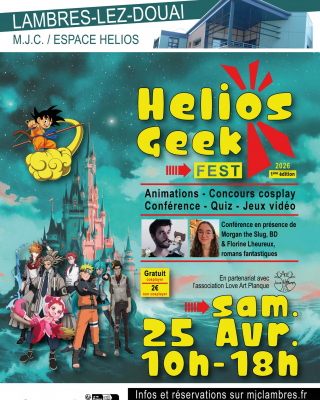 Helios Geek Fest 2026 - Lambres-lez-Douai, Hauts-de-France