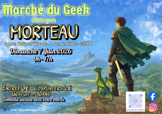 Marché du Geek à Morteau 2026 - Morteau, Bourgogne-Franche-Comté