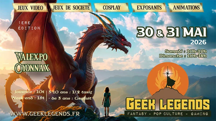 Geek Legends à Oyonnax - Oyonnax, Auvergne-Rhône-Alpes